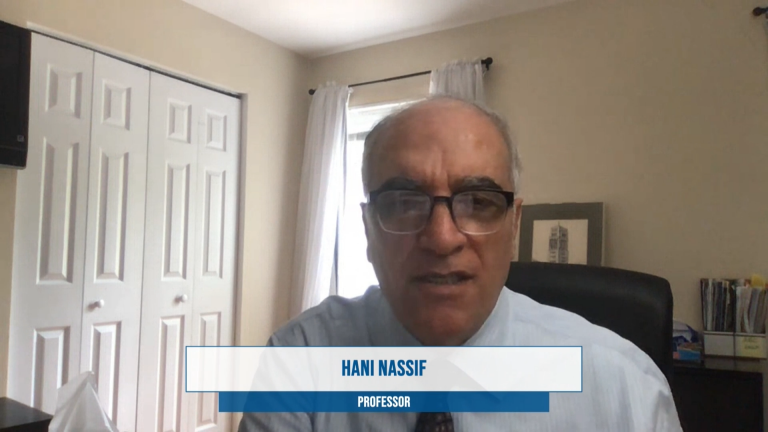 Hani Nassif, diretor da Rutgers Infraestructure Monitoring and Evaluation Group