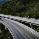 Viaduto feito com concreto de baixo carbono na Colômbia