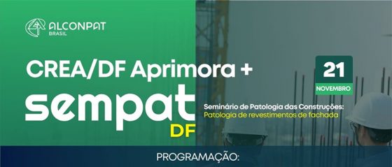 IBRACON Apoia – CREA Aprimora + SEMPAT/DF!