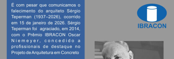 Nota de Falecimento – Arquiteto Sérgio Teperman
