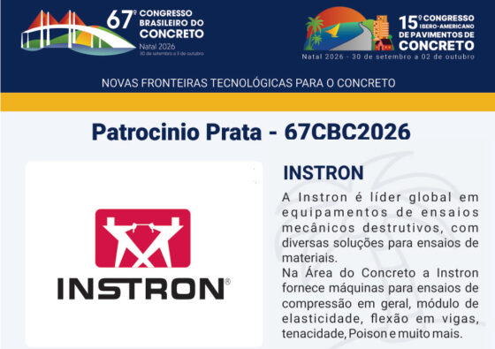 INSTRON :: Patrocinadora do 67CBC2026