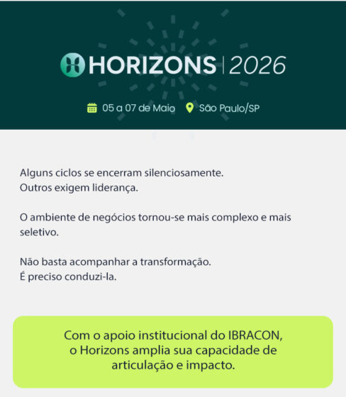 IBRACON apoia: Horizons 2026