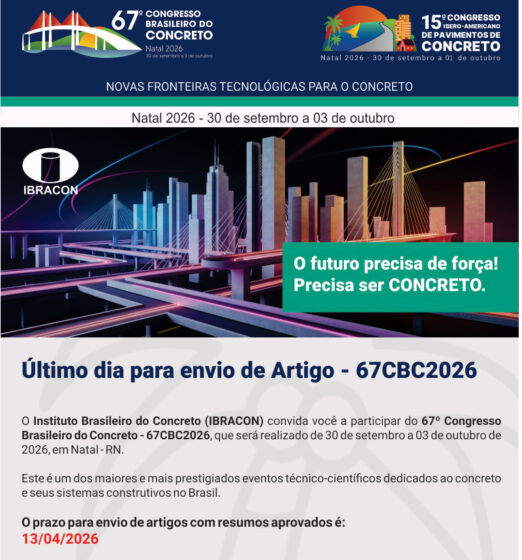 67CBC2026 – Último dia para envio de artigo