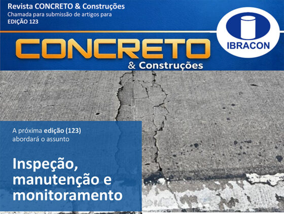 Chamada de submissão de artigos – CONCRETO & Construções 