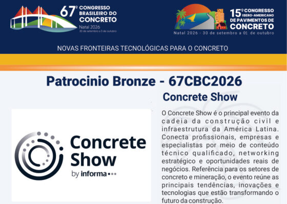 Concrete Show :: Patrocinadora do 67CBC2026