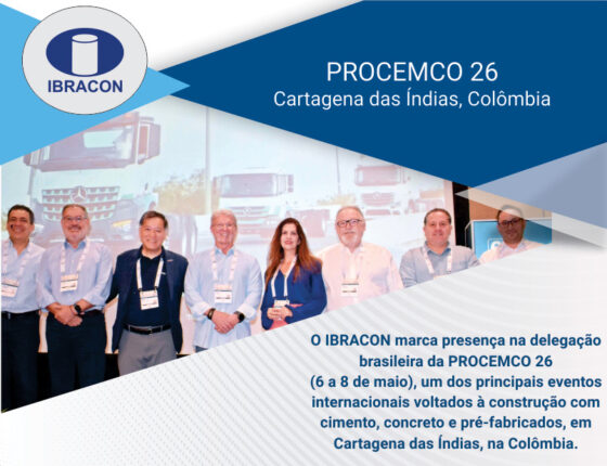 IBRACON representa o Brasil na PROCEMCO 26