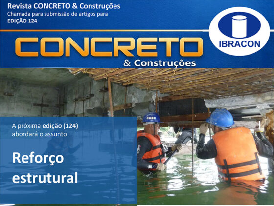 Chamada de submissão de artigos – CONCRETO & Construções 124