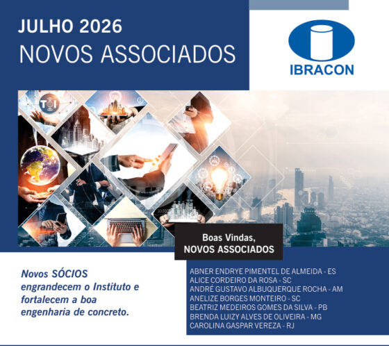 Novos Associados :: Julho 2026