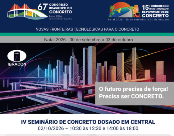 67CBC2026 – Seminário de Concreto Dosado em Central